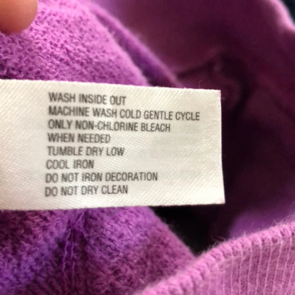 💜 Baby GAP Preppy Sparkle Purple‎ Fall outfit Hoodie 18-24 months